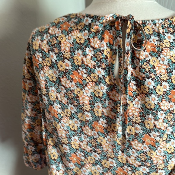 Rhythm 70s Floral 2 Piece Skirt/Top Set US S/AUS 6 - Picture 8 of 16